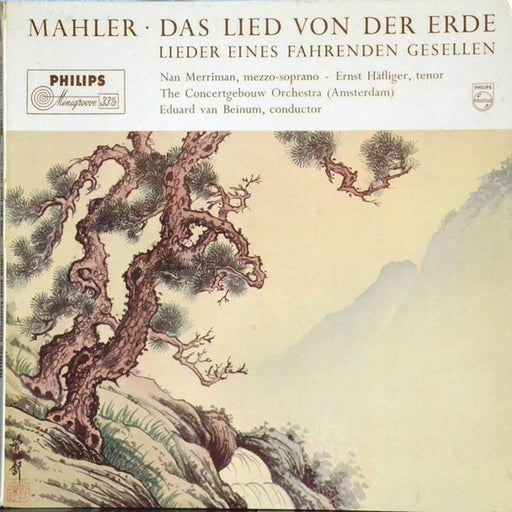 Gustav Mahler, Ernst Haefliger, Nan Merriman, Concertgebouworkest, Eduard van Beinum – Das Lied Von Der Erde / Lieder Eines Fahrenden Gesellen (LP, Vinyl Record Album)
