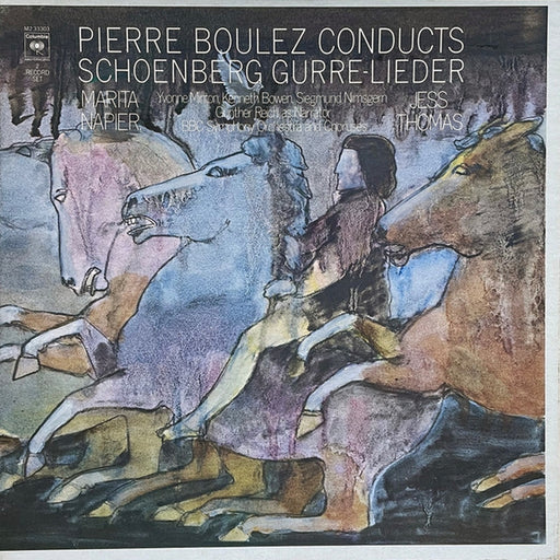 Pierre Boulez, Arnold Schoenberg – Gurre-Lieder (LP, Vinyl Record Album)