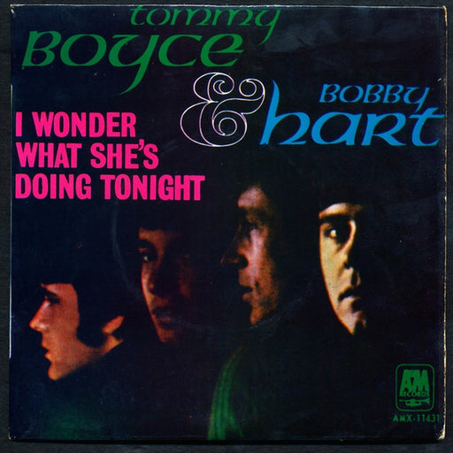 Boyce & Hart – I Wonder What She's Doing Tonight (LP, Vinyl Record Album)