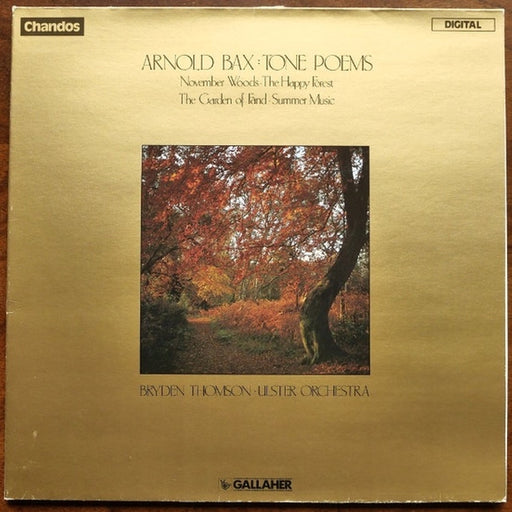 Arnold Bax, Bryden Thomson, Ulster Orchestra – Tone Poems (LP, Vinyl Record Album)