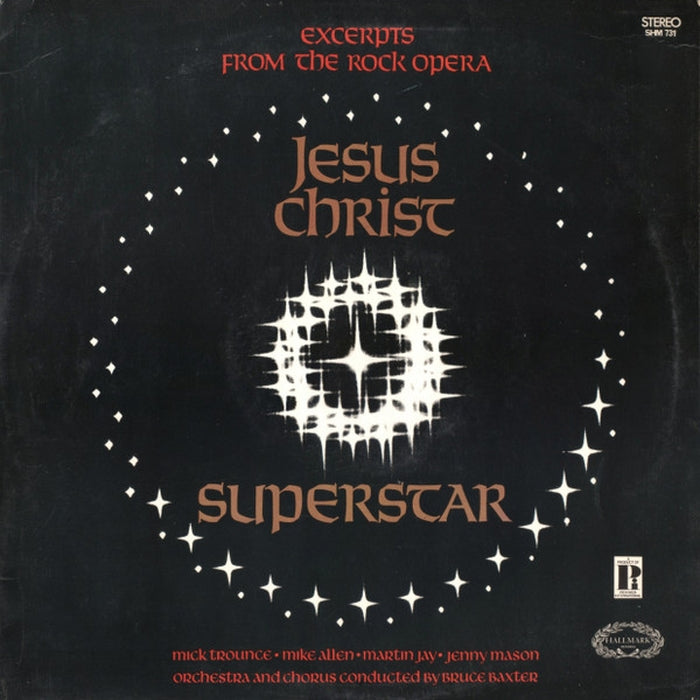 Mike Trounce, Mike Allen, Martin Jay, Jenny Mason – Jesus Christ Superstar (Excerpts From The Rock Opera) (LP, Vinyl Record Album)