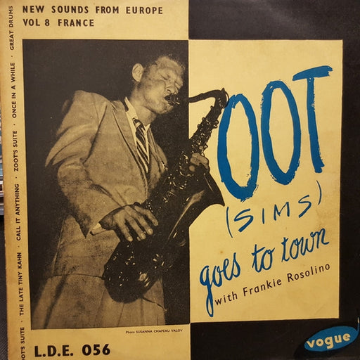 Zoot Sims – Zoot (Sims) Goes To Town (LP, Vinyl Record Album)