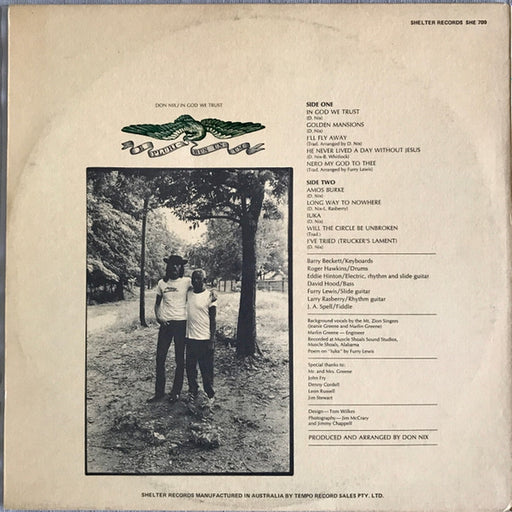 Don Nix – In God We Trust (LP, Vinyl Record Album)