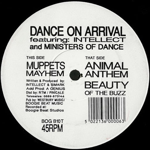 Dance On Arrival, Ben Intellect, Ministers Of Dance – Muppets Mayhem (LP, Vinyl Record Album)