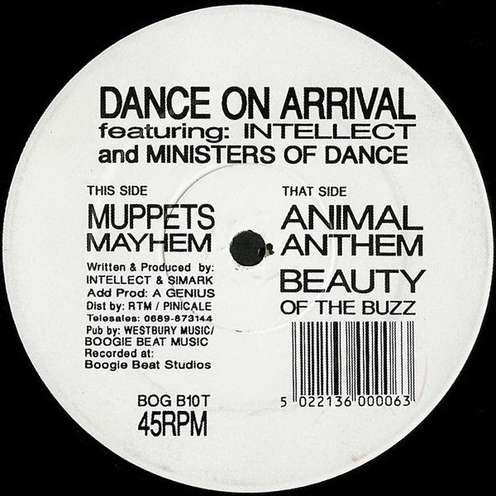 Dance On Arrival, Ben Intellect, Ministers Of Dance – Muppets Mayhem (LP, Vinyl Record Album)