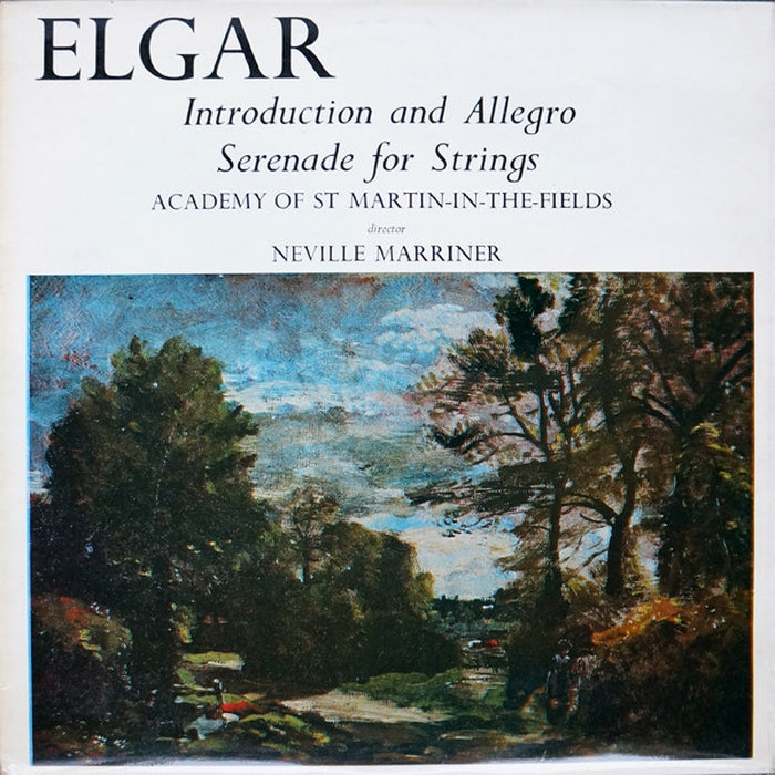 Sir Edward Elgar, The Academy Of St. Martin-in-the-Fields, Sir Neville Marriner – Introduction And Allegro / Serenade For Strings (LP, Vinyl Record Album)