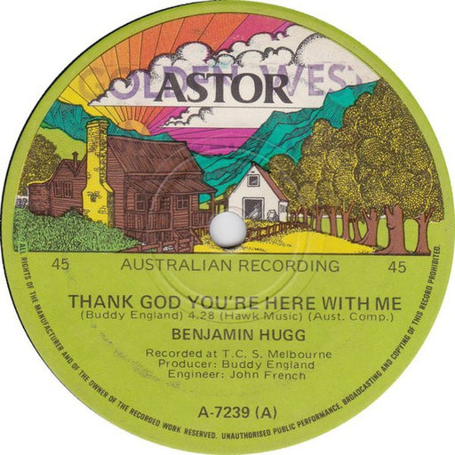 Thank God You're Here With Me – Benjamin Hugg (LP, Vinyl Record Album)