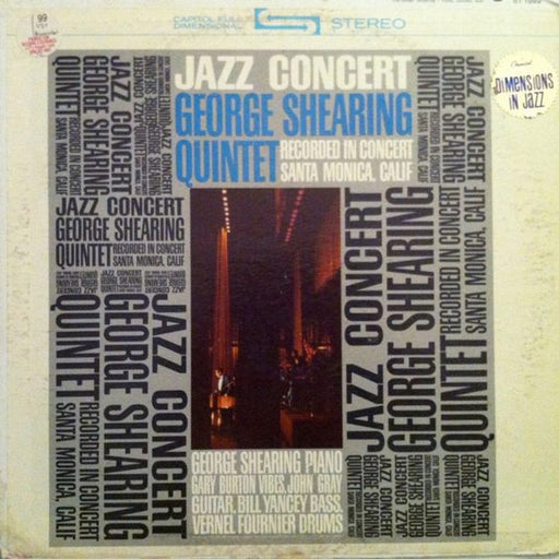 The George Shearing Quintet – Jazz Concert (LP, Vinyl Record Album)