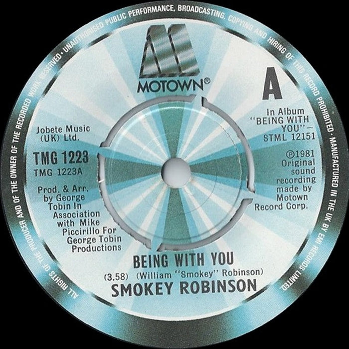 Smokey Robinson – Being With You (LP, Vinyl Record Album)