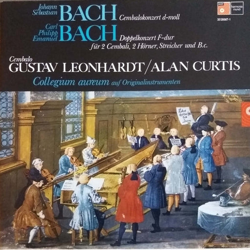 Johann Sebastian Bach, Carl Philipp Emanuel Bach – Cembalokonzert d-moll/ Doppelkonzert F-dur (LP, Vinyl Record Album)