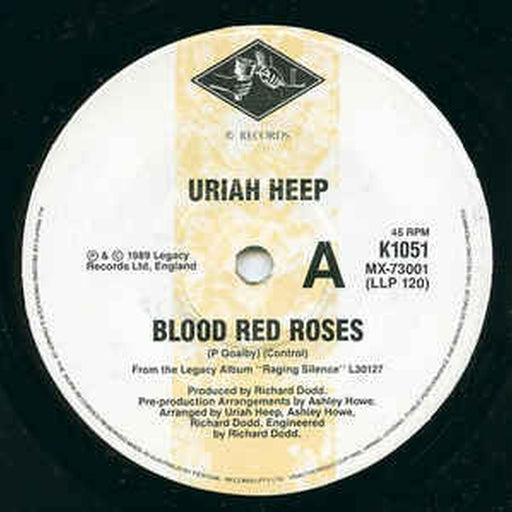 Uriah Heep – Blood Red Roses (LP, Vinyl Record Album)