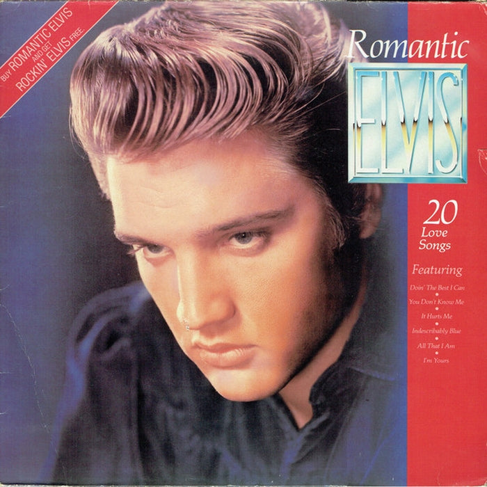 Elvis Presley – Romantic Elvis - 20 Love Songs (LP, Vinyl Record Album)