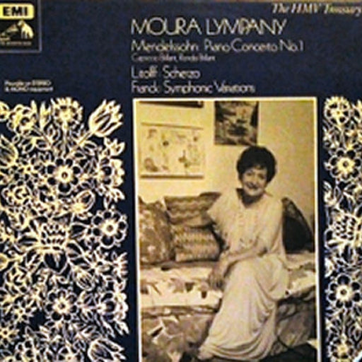 Dame Moura Lympany, Felix Mendelssohn-Bartholdy, Henry Litolff, César Franck – Moura Lympany Plays Mendelssohn, Litolff And Franck (LP, Vinyl Record Album)