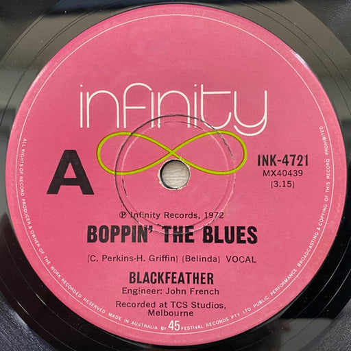 Blackfeather – Boppin' The Blues (LP, Vinyl Record Album)