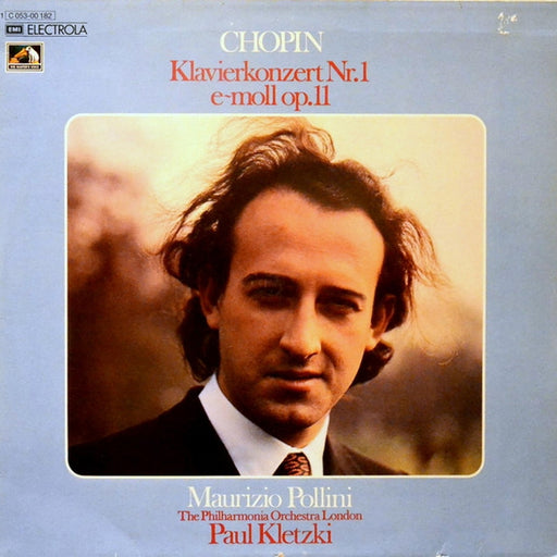 Frédéric Chopin, Maurizio Pollini, Philharmonia Orchestra, Paul Kletzki – Klavierkonzert Nr. 1 E-Moll Op. 11 (LP, Vinyl Record Album)