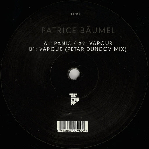 Patrice Bäumel – Panic / Vapour (LP, Vinyl Record Album)