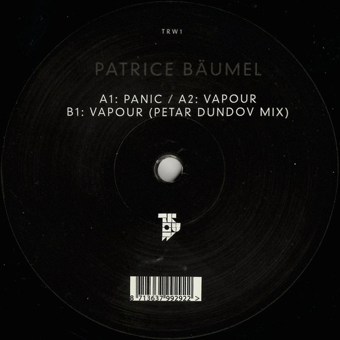 Patrice Bäumel – Panic / Vapour (LP, Vinyl Record Album)