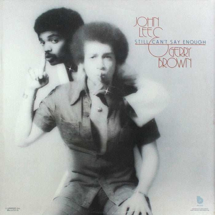 John Lee, Gerry Brown – Still Can't Say Enough (LP, Vinyl Record Album)