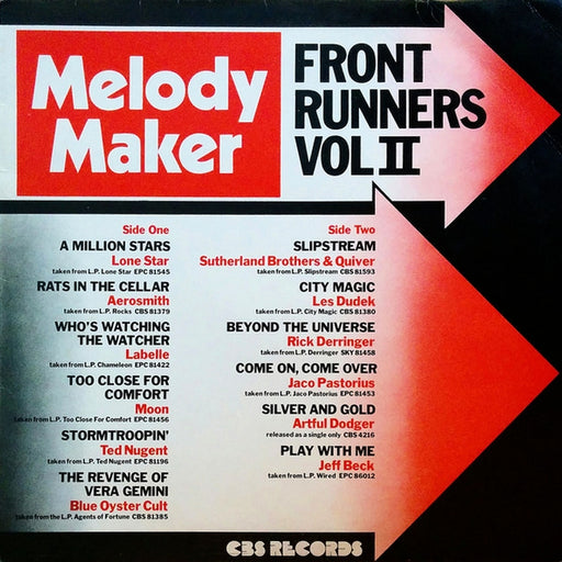 Various – Melody Maker Front Runners Vol II (LP, Vinyl Record Album)