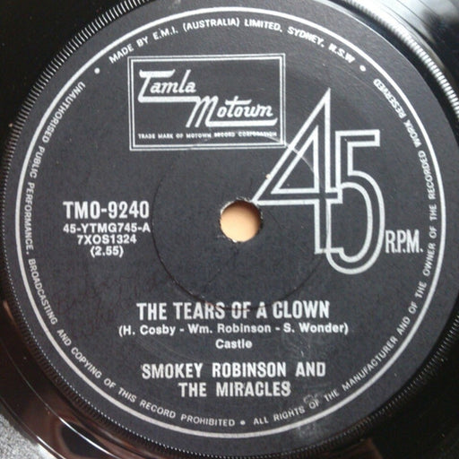 The Miracles – The Tears Of A Clown (LP, Vinyl Record Album)