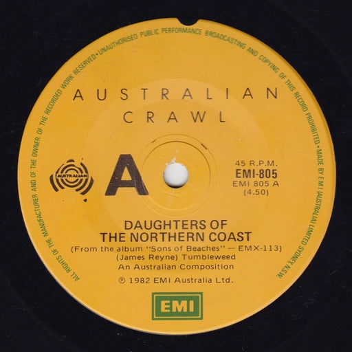 Australian Crawl – Daughters Of The Northern Coast (LP, Vinyl Record Album)
