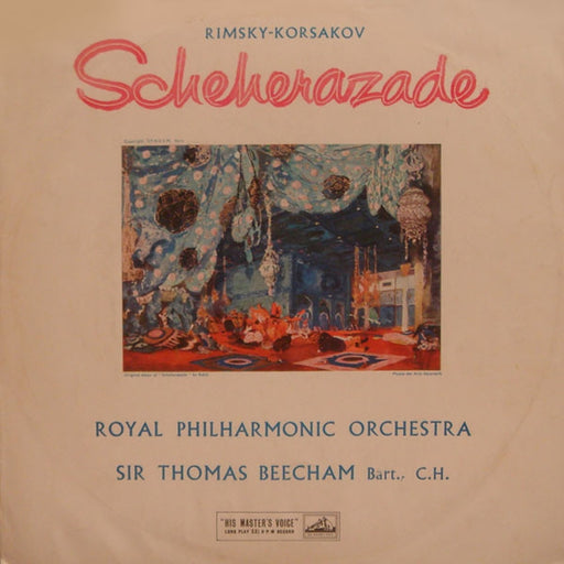 Nikolai Rimsky-Korsakov, The Royal Philharmonic Orchestra, Sir Thomas Beecham – Scheherazade (LP, Vinyl Record Album)