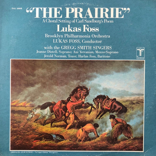 Lukas Foss, Brooklyn Philharmonia Orchestra – The Prairie (LP, Vinyl Record Album)