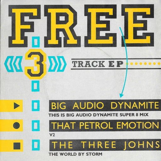 Various – Free 3 Track EP (LP, Vinyl Record Album)