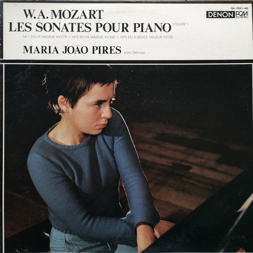 Wolfgang Amadeus Mozart, Maria-João Pires – Les Sonates Pour Piano, Volume 1 (LP, Vinyl Record Album)