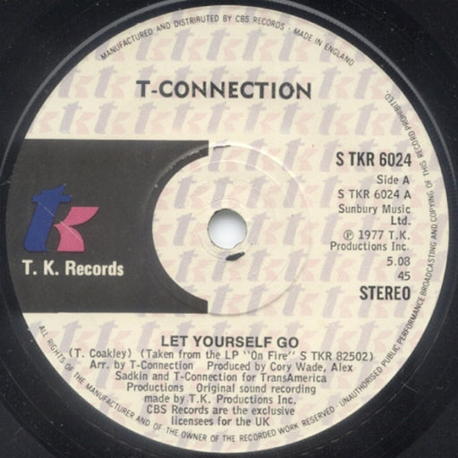 T-Connection – Let Yourself Go (LP, Vinyl Record Album)