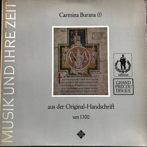 Studio Der Frühen Musik – Carmina Burana (Aus Der Original-Handschrift Um 1300) (LP, Vinyl Record Album)