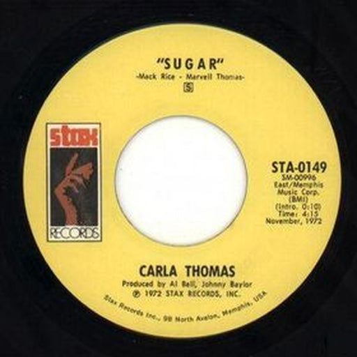 Carla Thomas – Sugar / I May Not Be All You Want (But I'm All You Got) (LP, Vinyl Record Album)