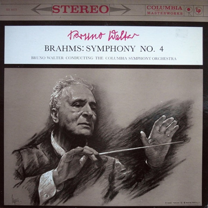 Bruno Walter, Johannes Brahms, Bruno Walter, Columbia Symphony Orchestra – Symphony No. 4 (LP, Vinyl Record Album)
