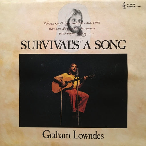 Graham Lowndes – Survival's A Song (LP, Vinyl Record Album)