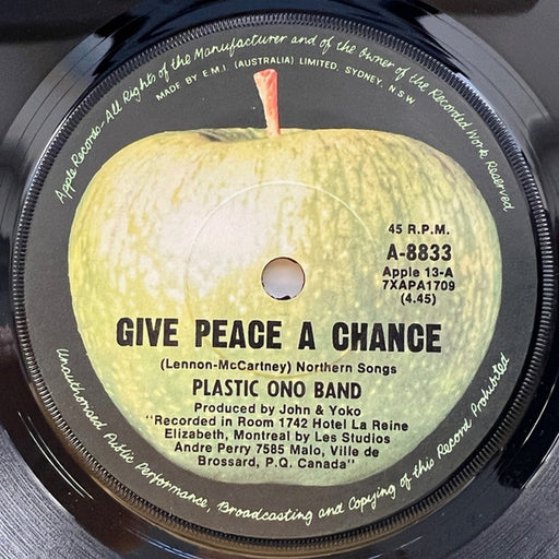The Plastic Ono Band – Give Peace A Chance (LP, Vinyl Record Album)