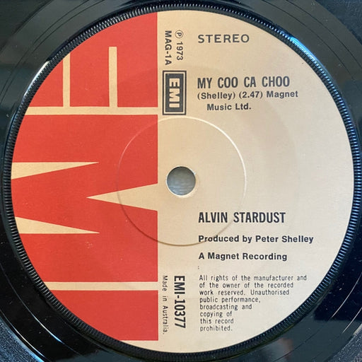 Alvin Stardust – My Coo Ca Choo (LP, Vinyl Record Album)