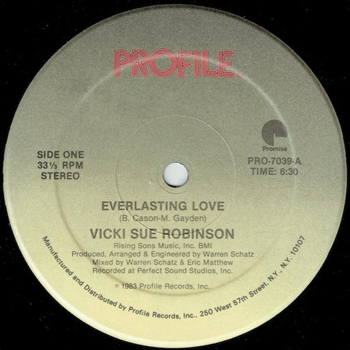 Vicki Sue Robinson – Everlasting Love (LP, Vinyl Record Album)