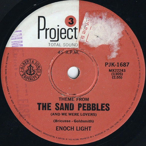 Enoch Light – Theme From The Sand Pebbles (LP, Vinyl Record Album)