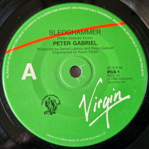 Peter Gabriel – Sledgehammer (LP, Vinyl Record Album)