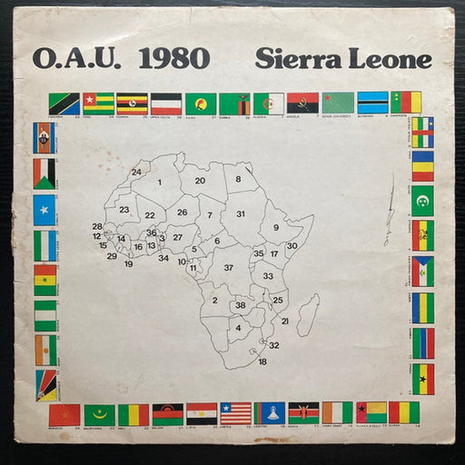 Big Fayia, The Sierra Leone Military Dance Band – O.A.U. 1980 (LP, Vinyl Record Album)