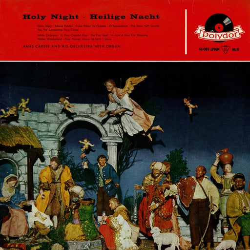 Hans Carste Und Sein Orchester – Holy Night- Heilige Nacht (LP, Vinyl Record Album)