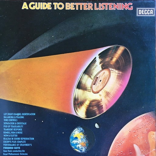 No Artist – A Guide To Better Listening (LP, Vinyl Record Album)