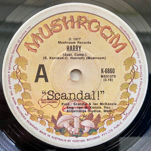 Scandal – Harry (LP, Vinyl Record Album)