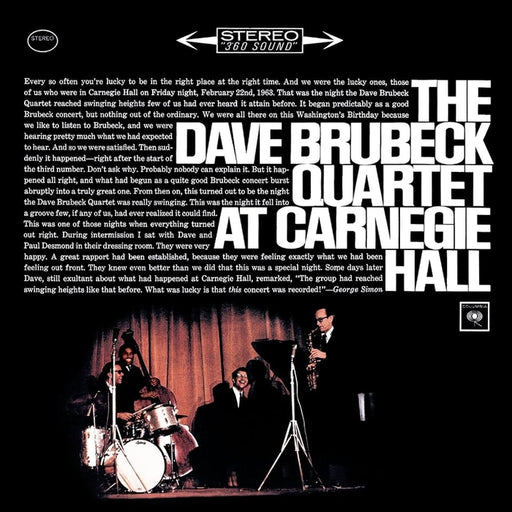 The Dave Brubeck Quartet – At Carnegie Hall (2xLP) (LP, Vinyl Record Album)