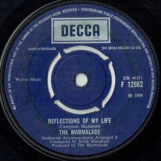 The Marmalade – Reflections Of My Life (LP, Vinyl Record Album)