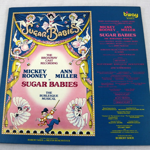Mickey Rooney, Ann Miller – Sugar Babies (The Burlesque Musical) (LP, Vinyl Record Album)