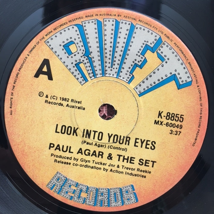 Paul Agar & The Set – Your Eyes (VG+/Generic)