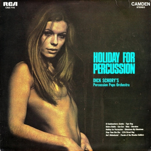 Dick Schory's Percussion Pops Orchestra – Holiday For Percussion (LP, Vinyl Record Album)