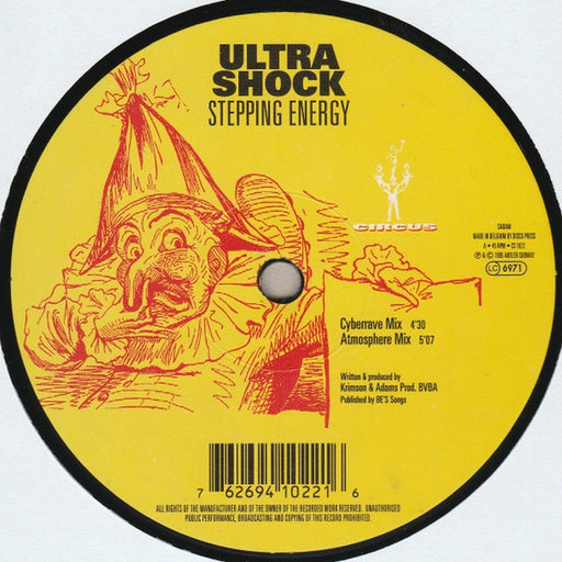 Ultra Shock – Stepping Energy (LP, Vinyl Record Album)