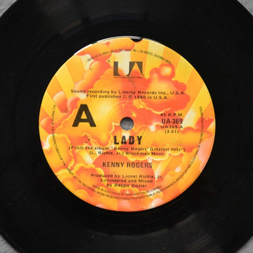 Kenny Rogers – Lady (LP, Vinyl Record Album)
